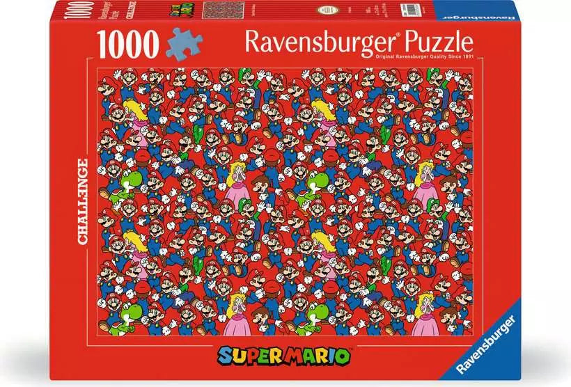 Nintendo Super Mario - Challenge, 1000 Piece Puzzle