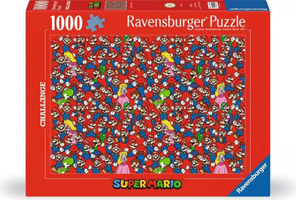 Nintendo Super Mario - Challenge, 1000 Piece Puzzle