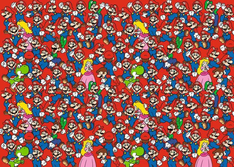 Nintendo Super Mario - Challenge, 1000 Piece Puzzle