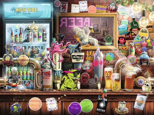 Craft Beer Bonanza by Wigwam Studios, 1500 Piece Puzzle