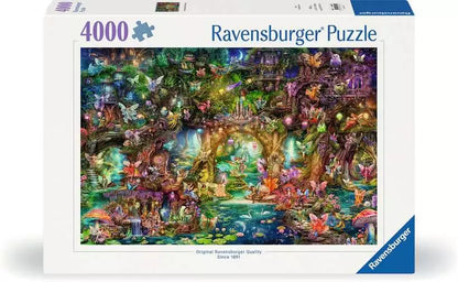 The Hidden World of Fairies by Aimee Stewart, 4000 Piece Puzzle