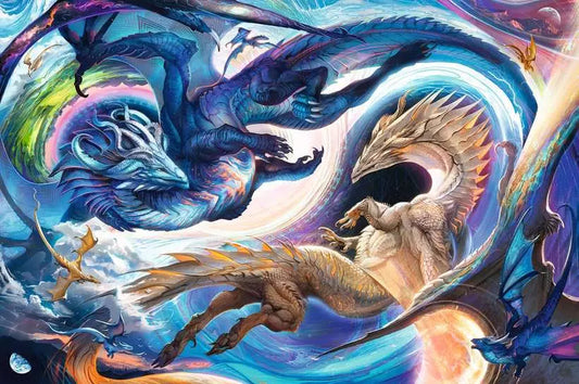 Dragon at Day and Night by Claudya Schmidt, 5000 Piece Puzzle
