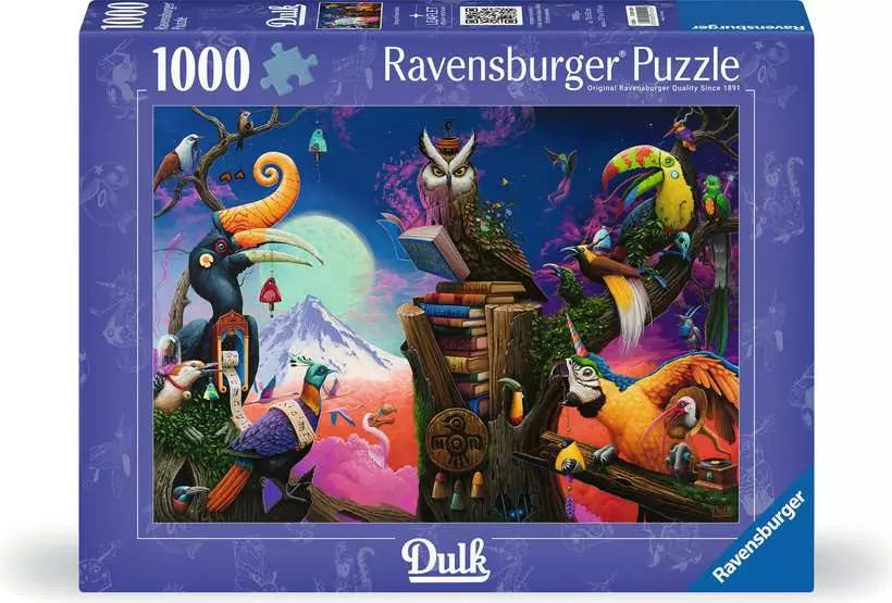 Songs of Extinct Birds by "Dulk", 1000 Piece Puzzle