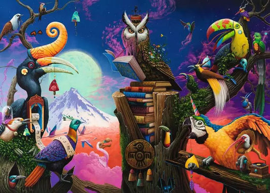 Songs of Extinct Birds by "Dulk", 1000 Piece Puzzle