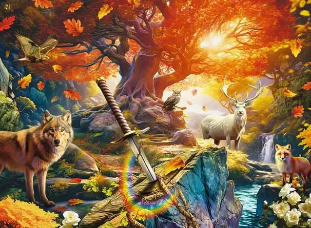 Excalibur Forest by Michael David Ward, 500 Piece Puzzle