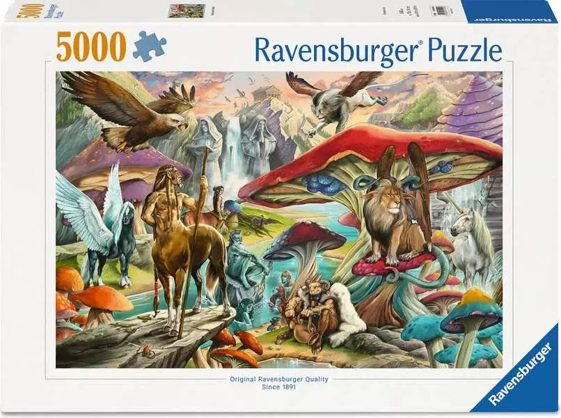 Mushrooms & Myths by Alexander Jung, 5000 Piece Puzzle