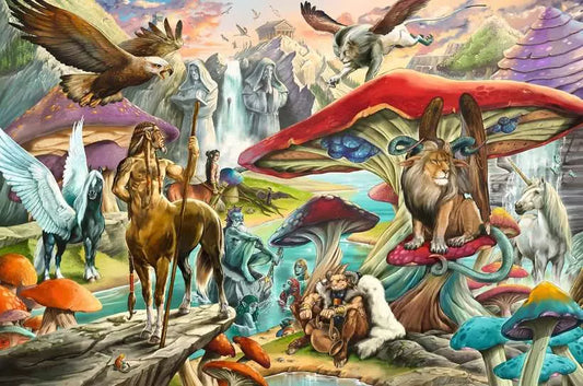 Mushrooms & Myths by Alexander Jung, 5000 Piece Puzzle