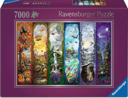 The Six Portals by Rose Khan, 7000 Piece Puzzle