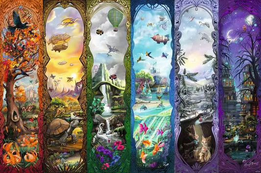 The Six Portals by Rose Khan, 7000 Piece Puzzle