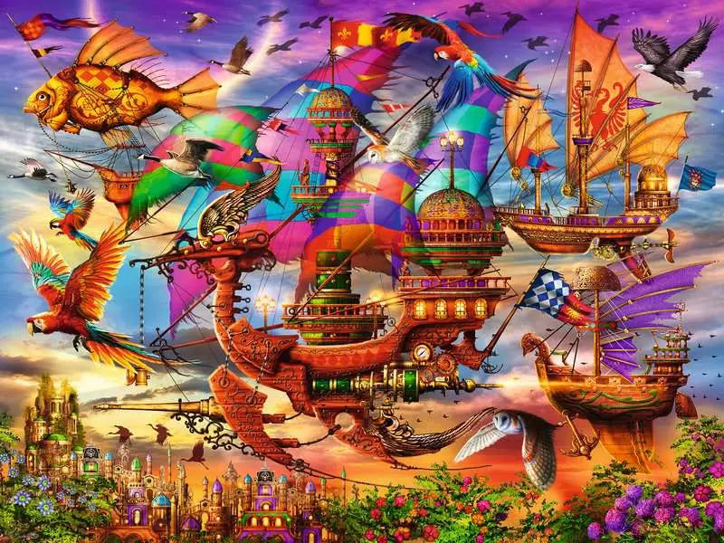 The Flight by Ciro Marchetti, 1500 Piece Puzzle