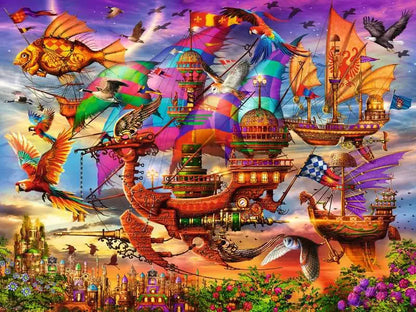 The Flight by Ciro Marchetti, 1500 Piece Puzzle