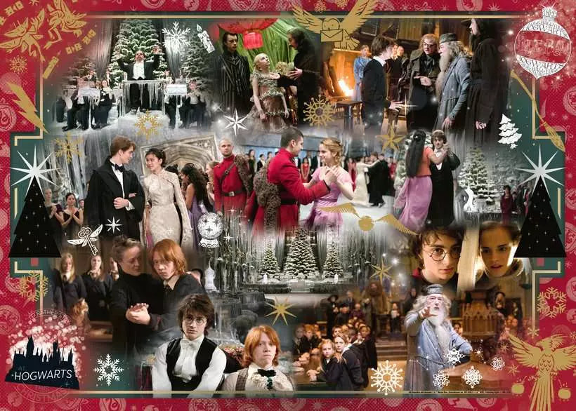 Harry Potter - Holidays At Hogwarts, 1000 Piece Puzzle