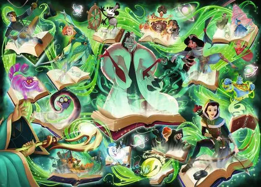 Disney Lorcana Glimmers of the Realm: Emerald, 1000 Piece Puzzle