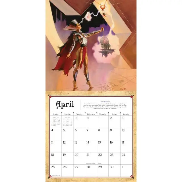 Boris Vallejo and Julie Bell’S Fantasy, Wall Calendar 2027