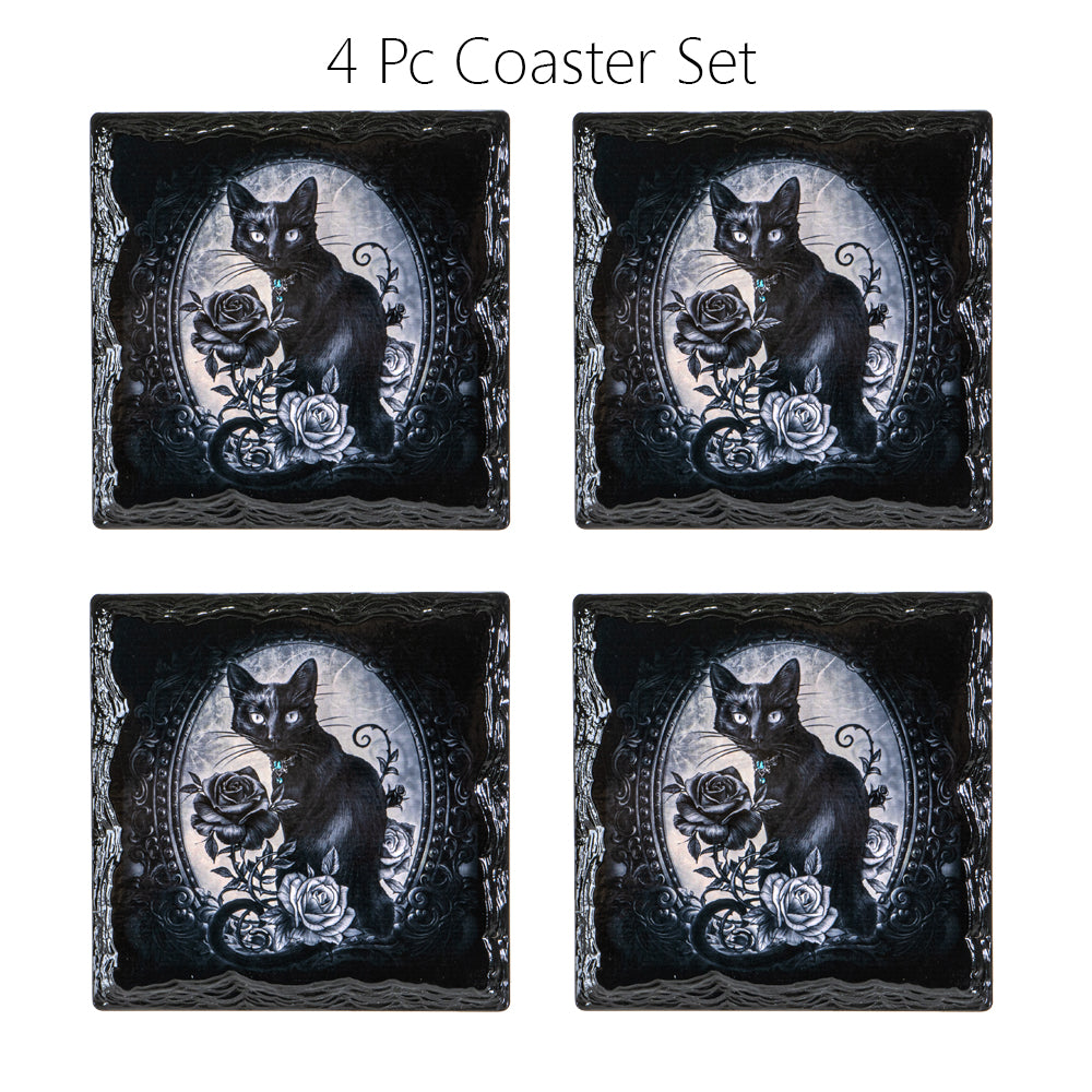Grimalkin by Alchemy, Coasters  Set of 4