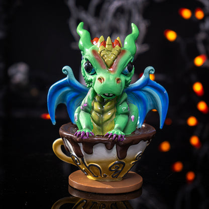 Chai with Bobert Dragon by Ruth Thompson, Figurine