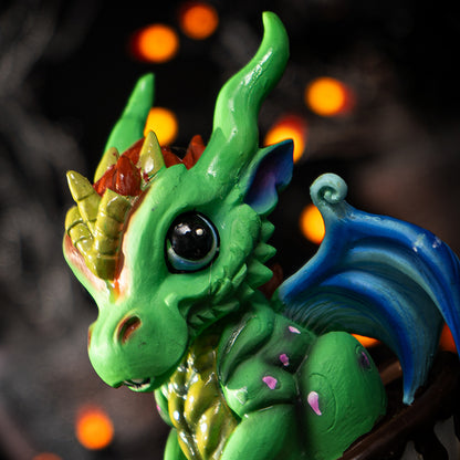 Chai with Bobert Dragon by Ruth Thompson, Figurine