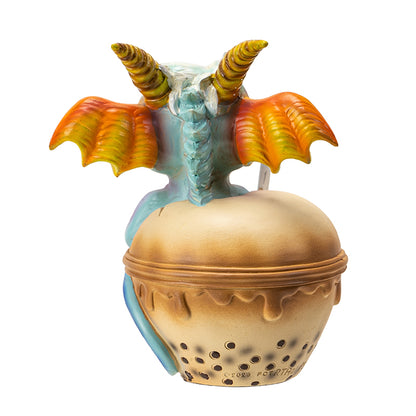 Boba Tea with George Dragon by Ruth Thompson, Figurine