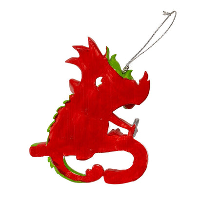 Candy Cane Dragon by Ruth Thompson, Ornament