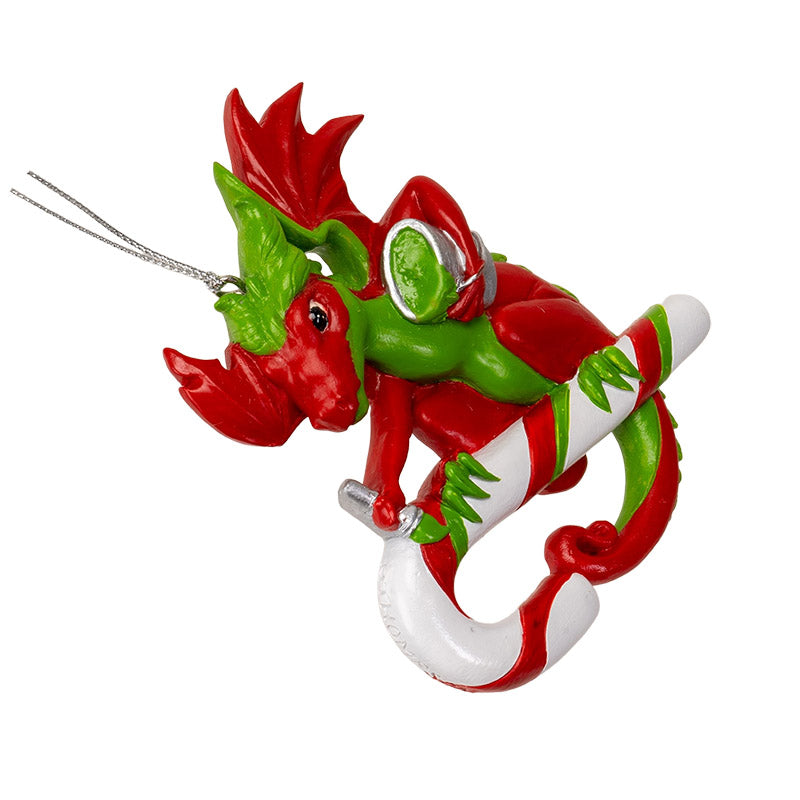 Candy Cane Dragon by Ruth Thompson, Ornament