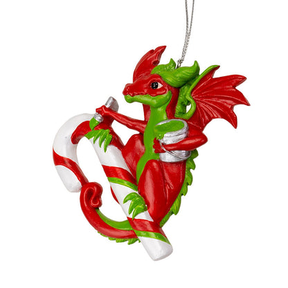 Candy Cane Dragon by Ruth Thompson, Ornament