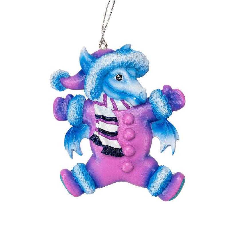 Snow Suit Dragon by Ruth Thompson, Ornament