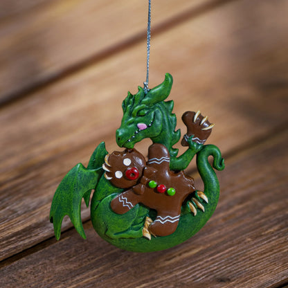 Gingerbread Dragon by Ruth Thompson, Ornament