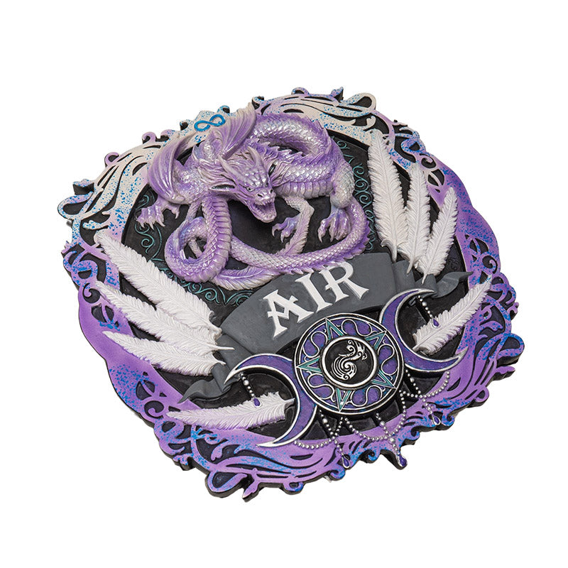 Elements Plaque Air by Anne Stokes, Wall Plaque