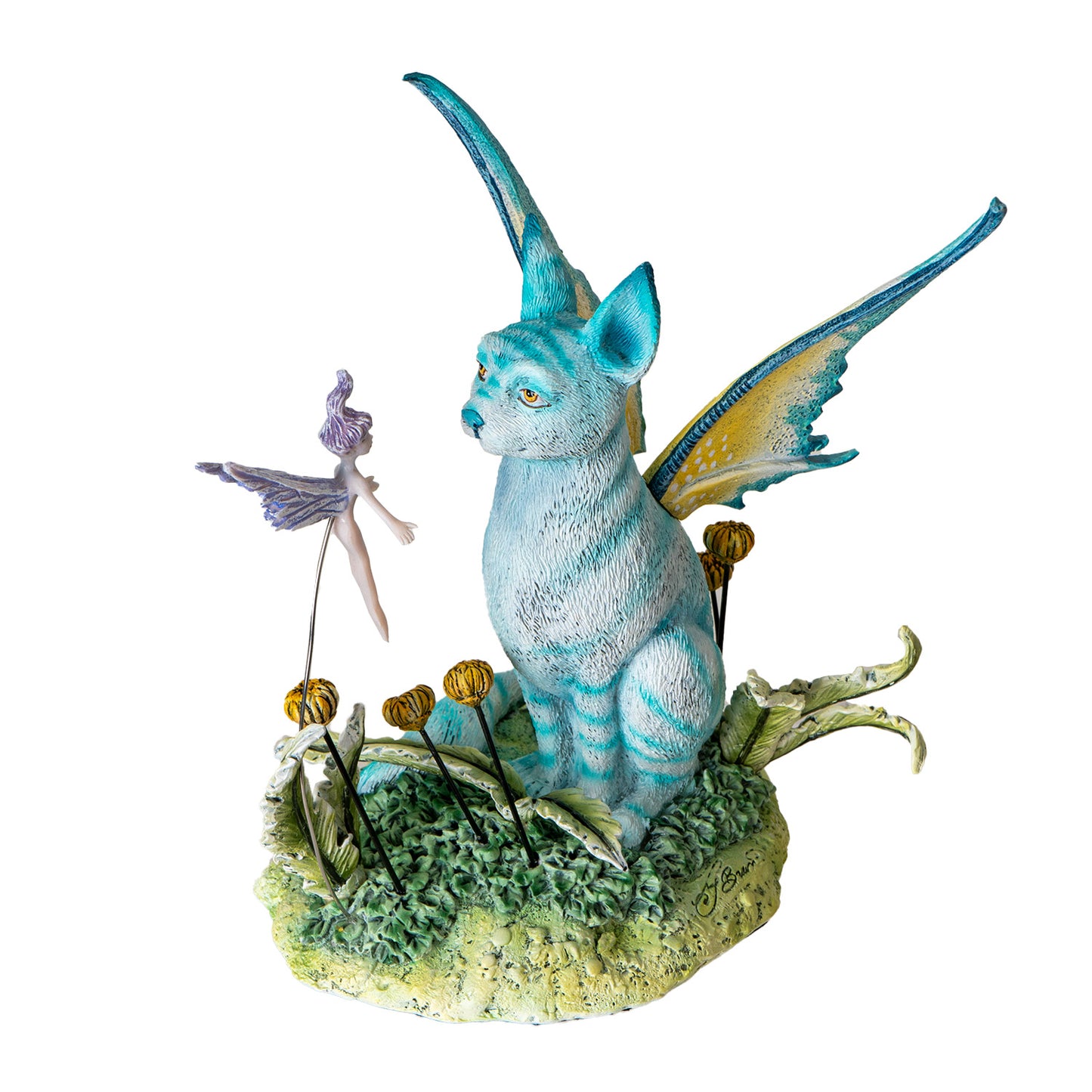 Blue Fairy Cat by Amy Brown, Figurine