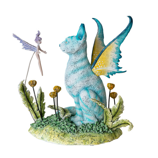 Blue Fairy Cat by Amy Brown, Figurine