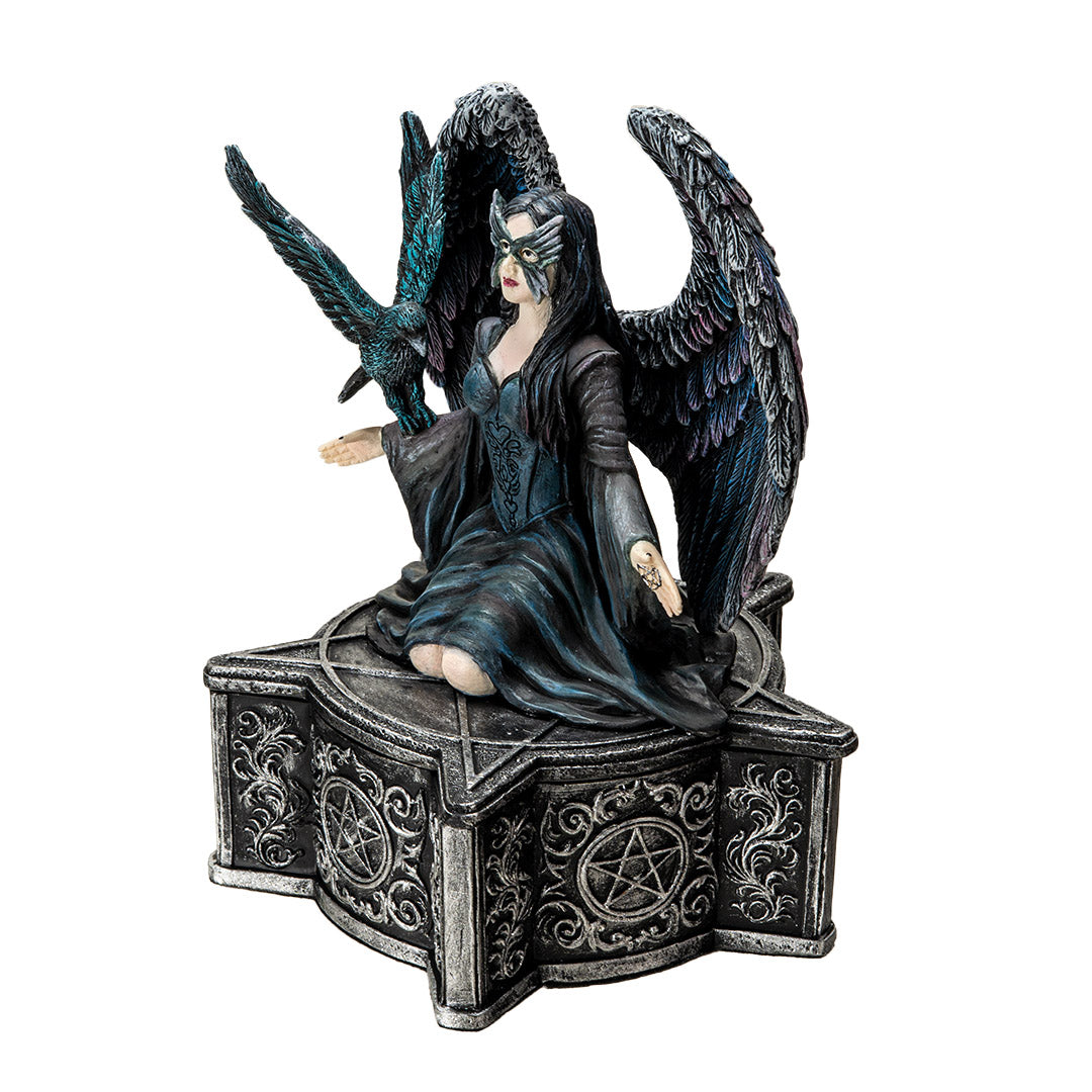 Raven by Anne Stokes, Trinket Box