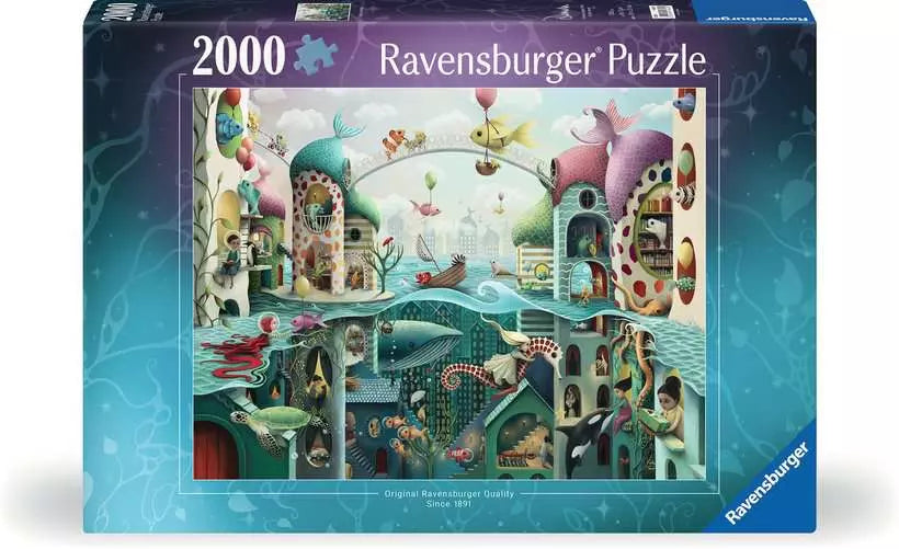 If Fish Could Walk by Demelsa Haughton, 2000 Piece Puzzle