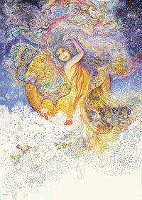 Enchanted Fairies Coloring Book, by Josephine Wall