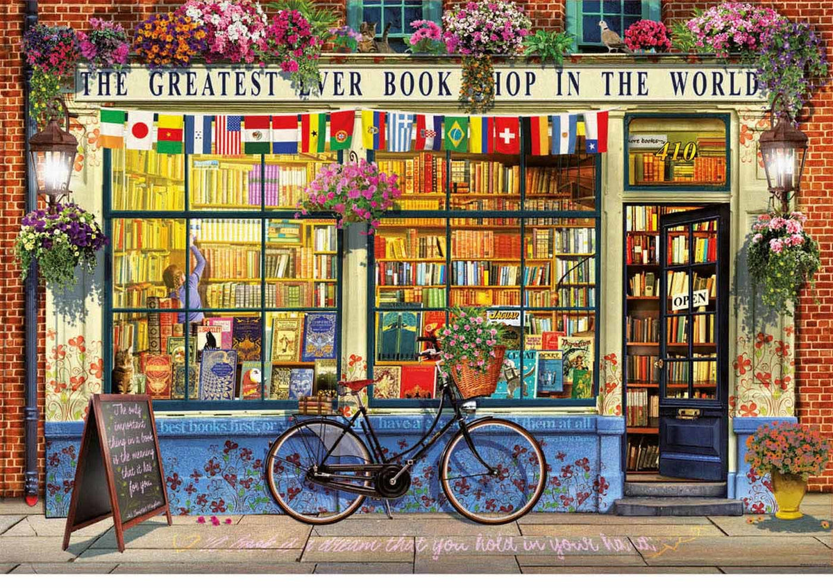 Greatest bookshop in the world by Garry Walton, 5000 Piece Puzzle