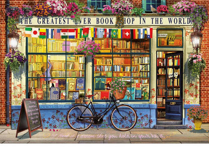 Greatest bookshop in the world by Garry Walton, 5000 Piece Puzzle
