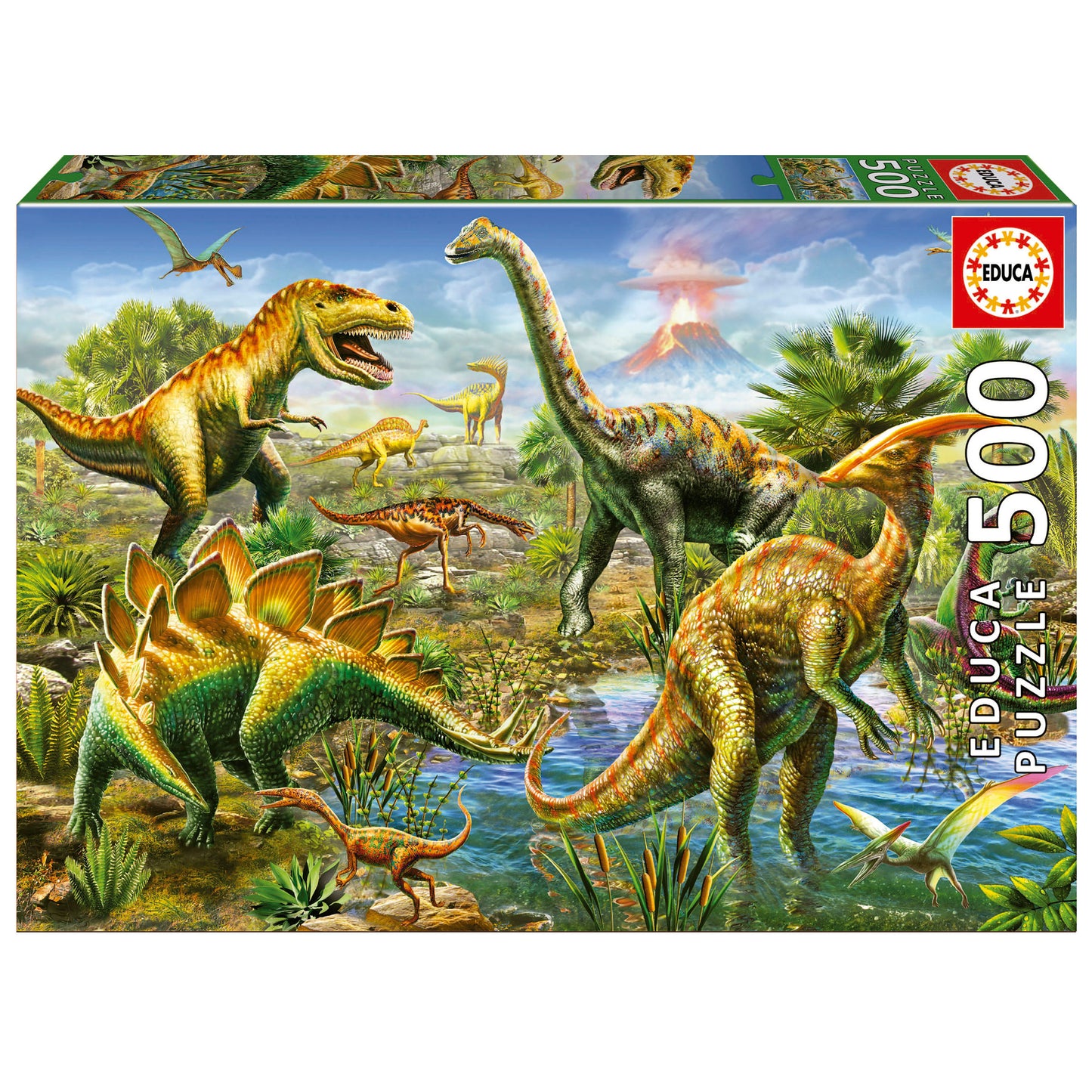 Jurassic Playground by Adrian Chesterman, 500 Piece Puzzle