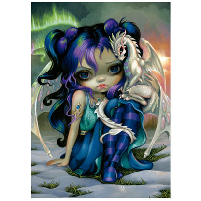 Frost Dragonling by Jasmine Becket-Griffith, 500 Piece Puzzle