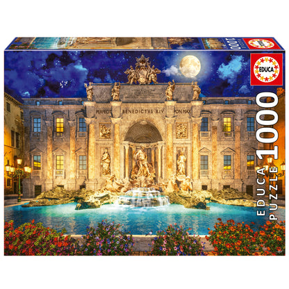 Trevi Fountain Rome, 1000 Piece Puzzle