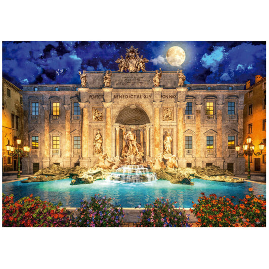 Trevi Fountain Rome, 1000 Piece Puzzle