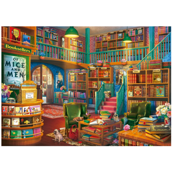 Wonderful Bookshop by Eduard-Artbeat 1000 Piece Puzzle