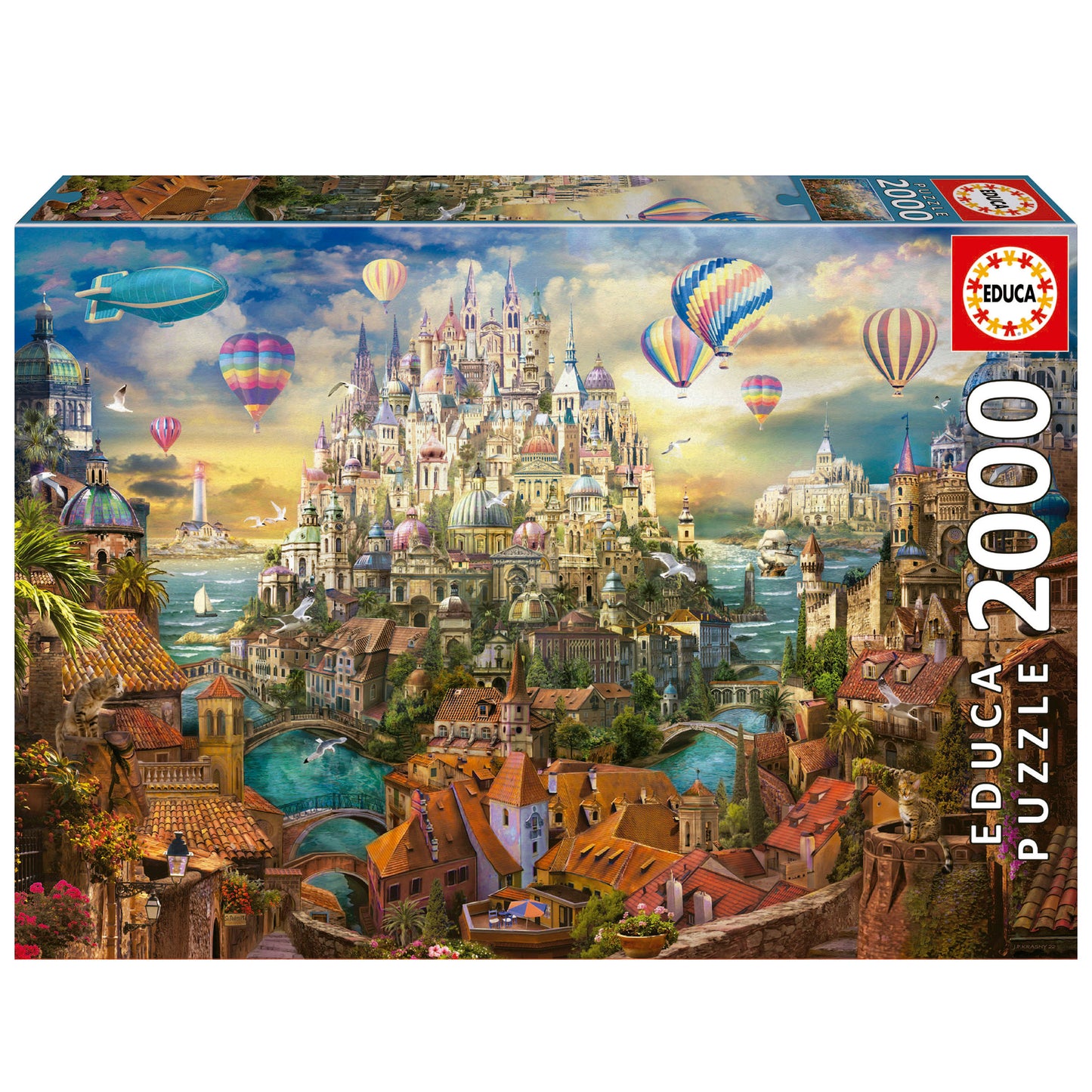 City of Dreams 2000 Piece Puzzle
