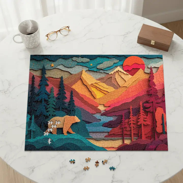 No. 8 - Bear Country, 1000 Piece Puzzle