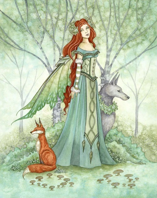 Woodland Guardians by Amy Brown, Print
