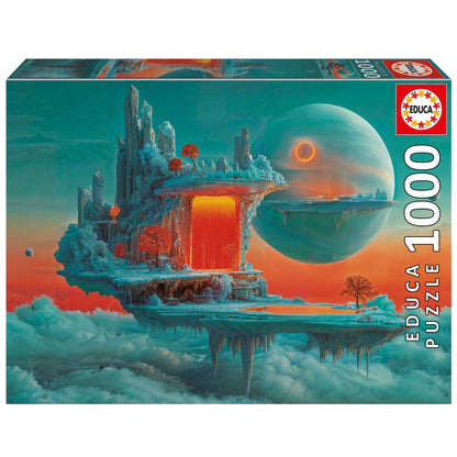 Planet of Fire and Ice, 1000 Piece Puzzle