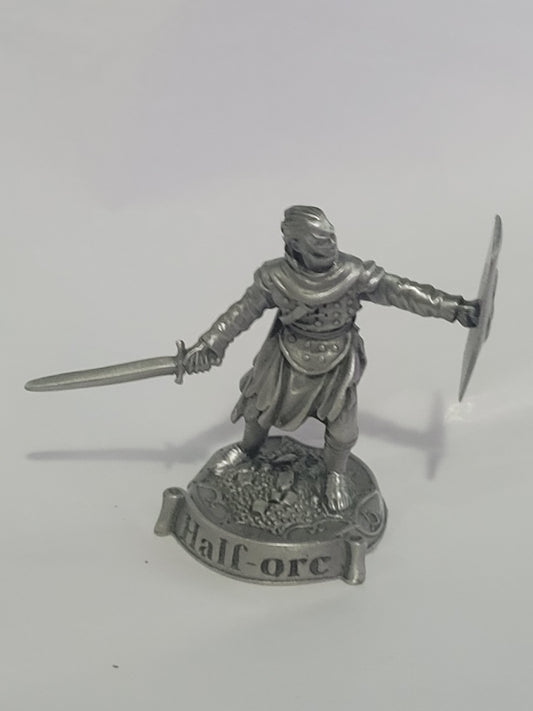 Half-Orc from the Lord of the Rings by Rawcliffe, Pewter Figurine