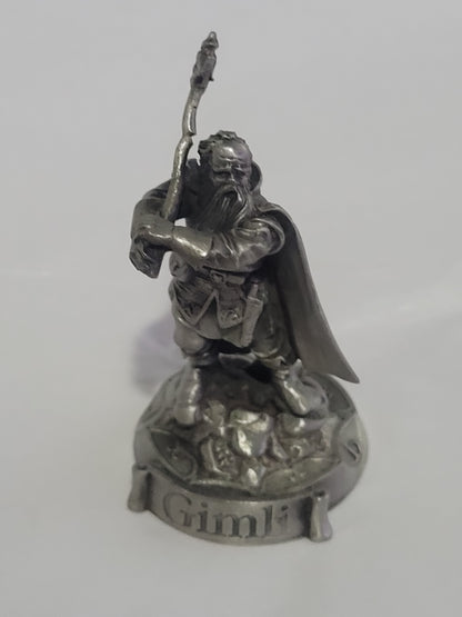 Gimli from the Lord of the Rings by Rawcliffe, Pewter Figurine