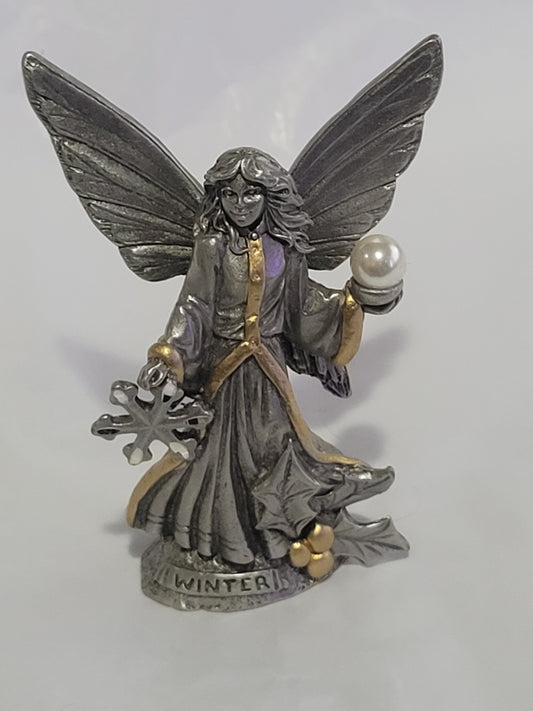 Winter Fairy, Pewter Figurine
