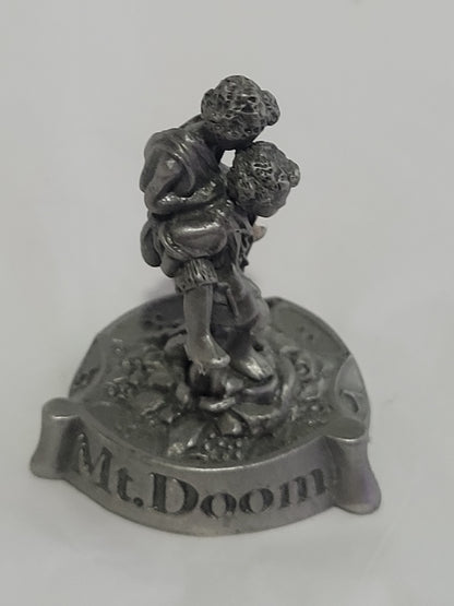 Mt. Doom from the Lord of the Rings by Rawcliffe, Pewter Figurine