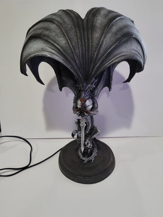 Dragon Warrior by Anne Stokes, Table Lamp
