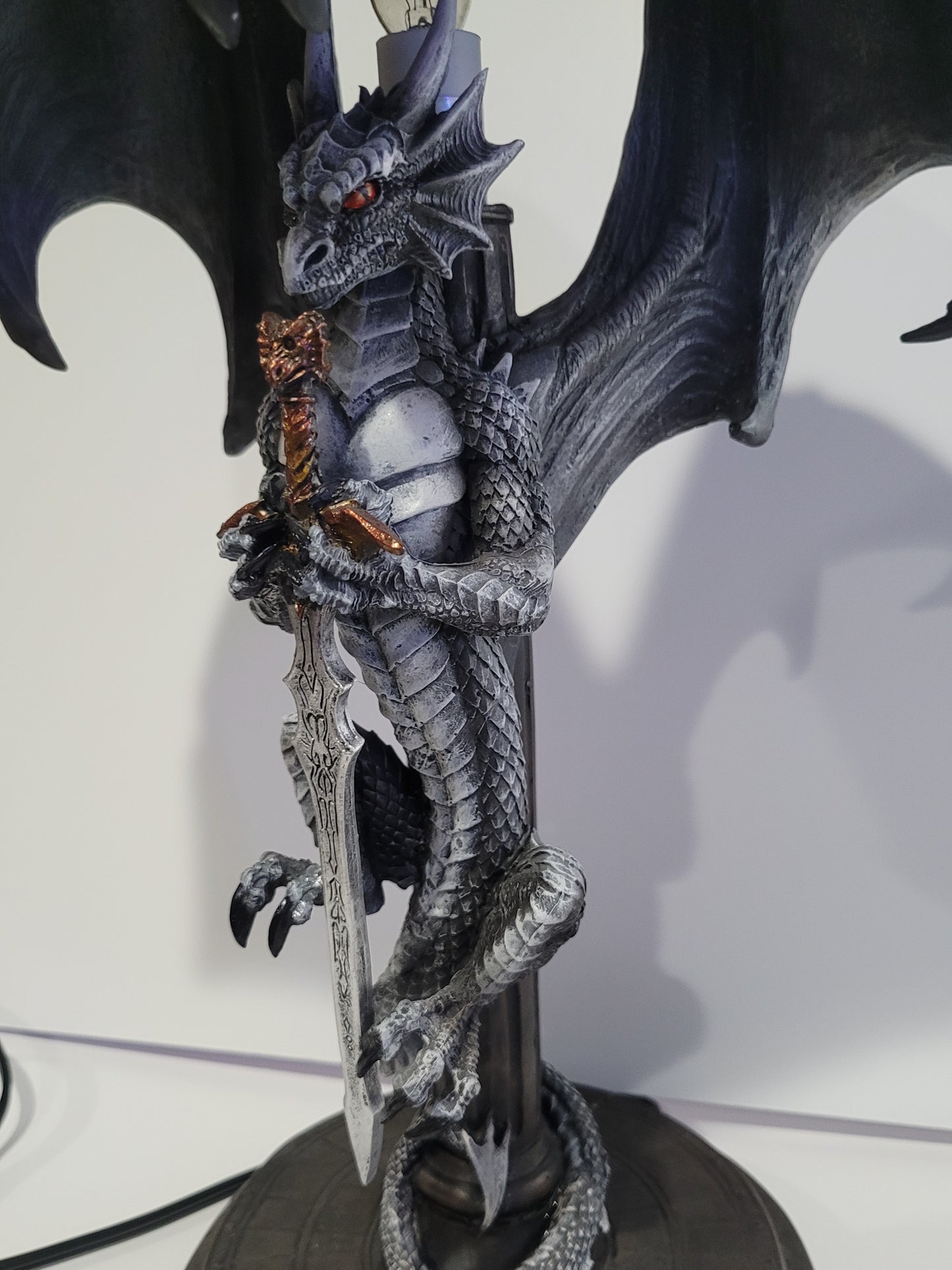 Dragon Warrior by Anne Stokes, Table Lamp